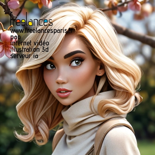 Pao mise en page internet vidéo illustration 3d serveur IA générative AI freelance paris studio de création magazines 5URE7OR0